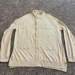 Piacenza linen and silk cardigan